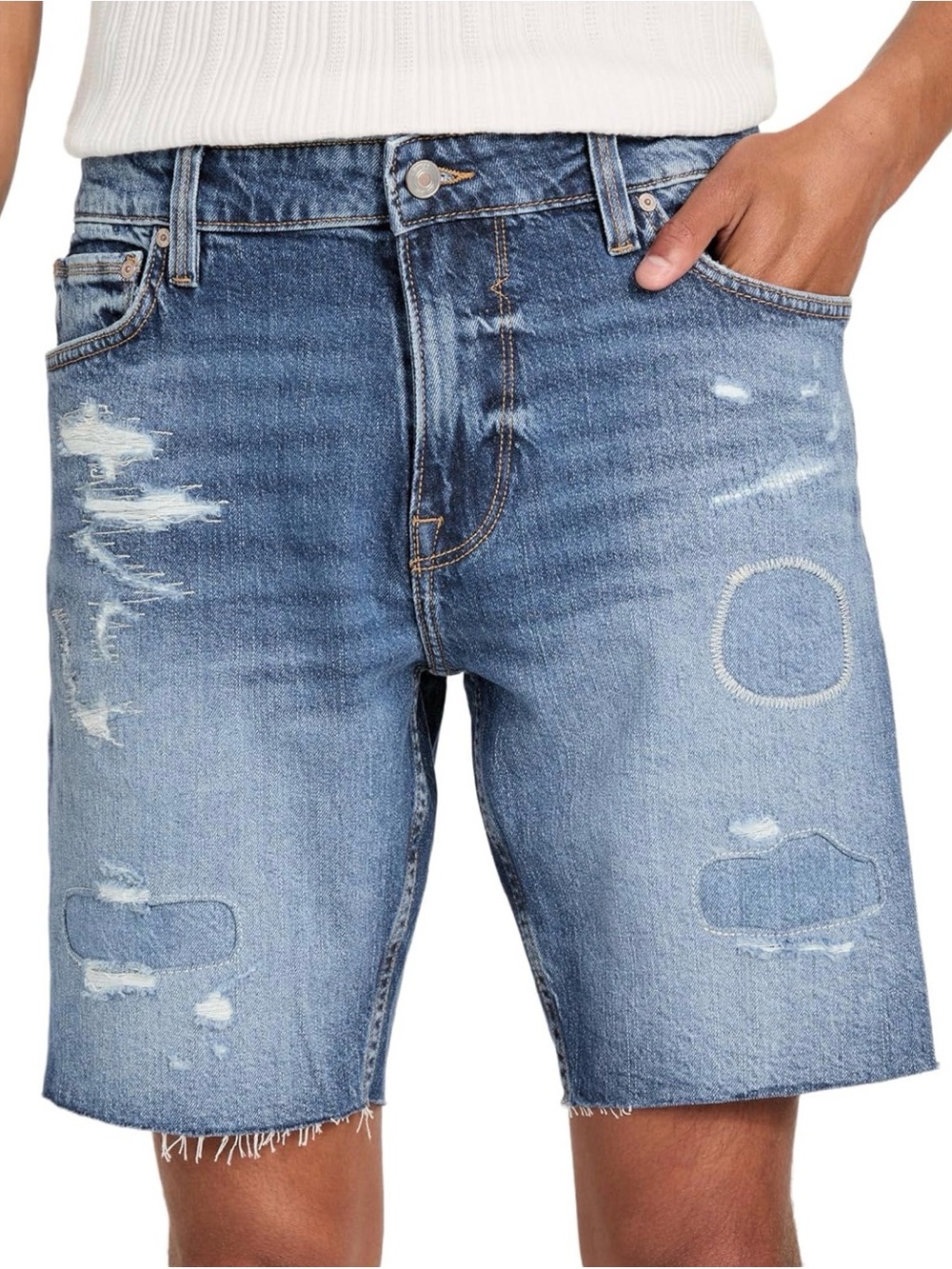 NWT Guess Regular Eco Wyatt Patch Men’s Short